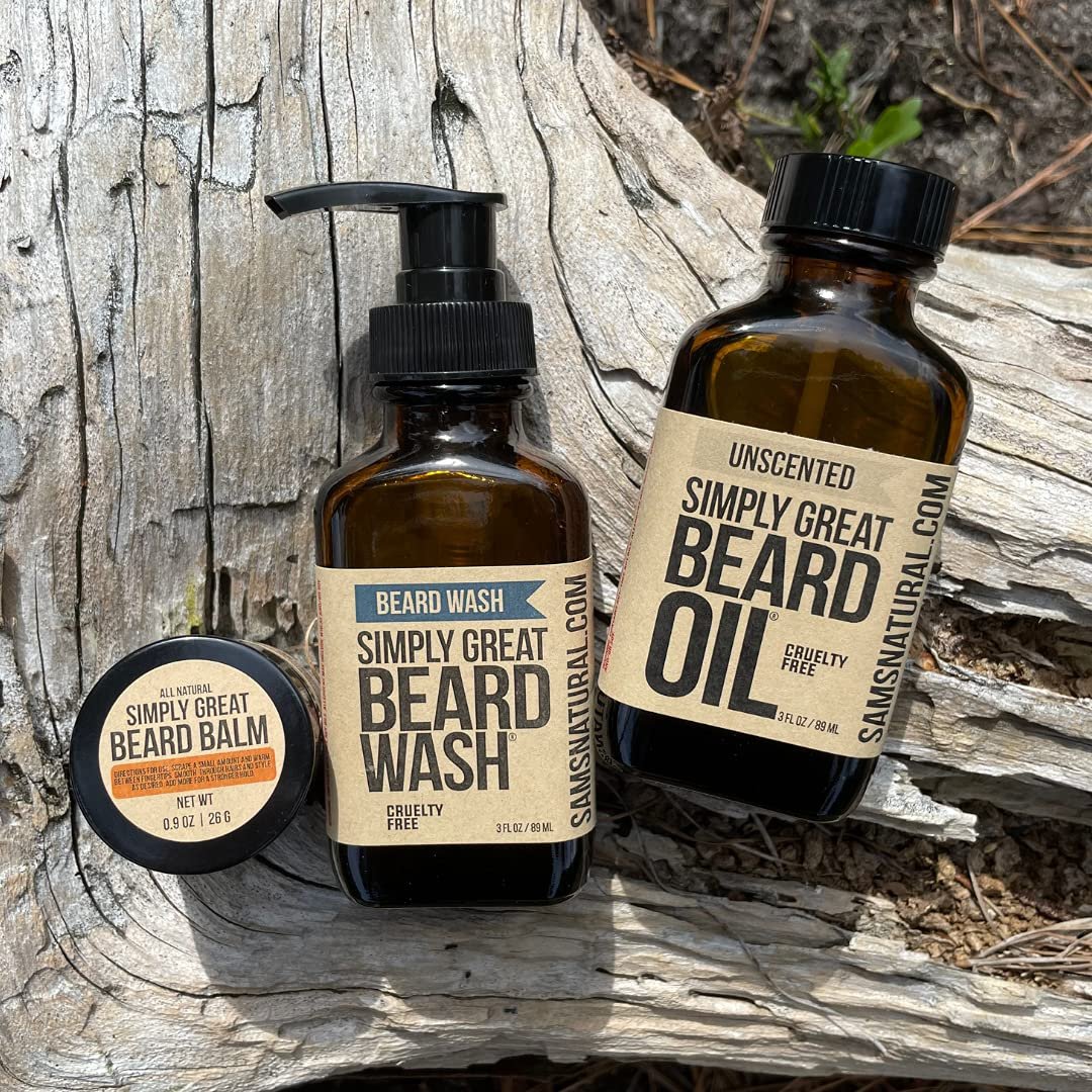 Beard Oil Unscented, 2.9 OZ